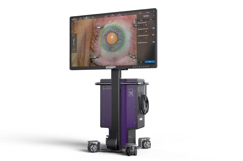 Sistema Ngenity - Visualização 3D para cirurgia de catarata